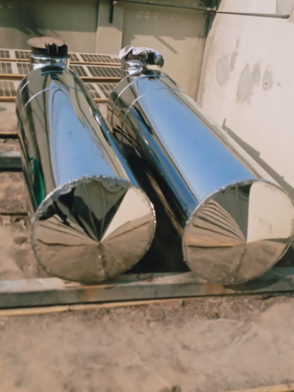 SS Cladding on Silencers 2 1